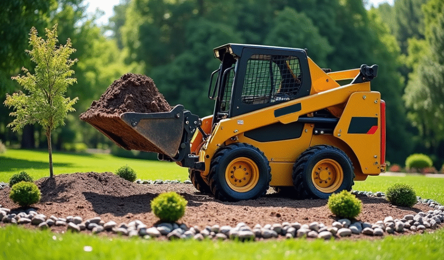 Innovative Applications of Skid Steer Rock Crusher in Landscaping and Roadwork
